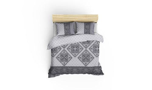 Asir Biancheria Da Letto di cotone Alope Multicolore, 200 x 220 cm