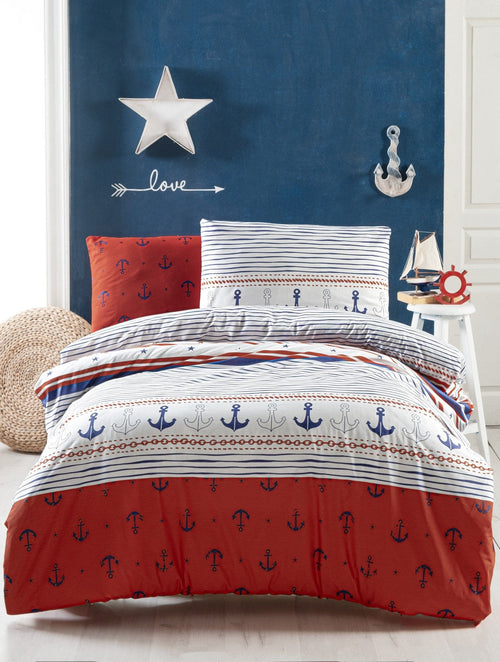 Biancheria Da Letto di cotone Anchore Multicolore, 200 x 220 cm