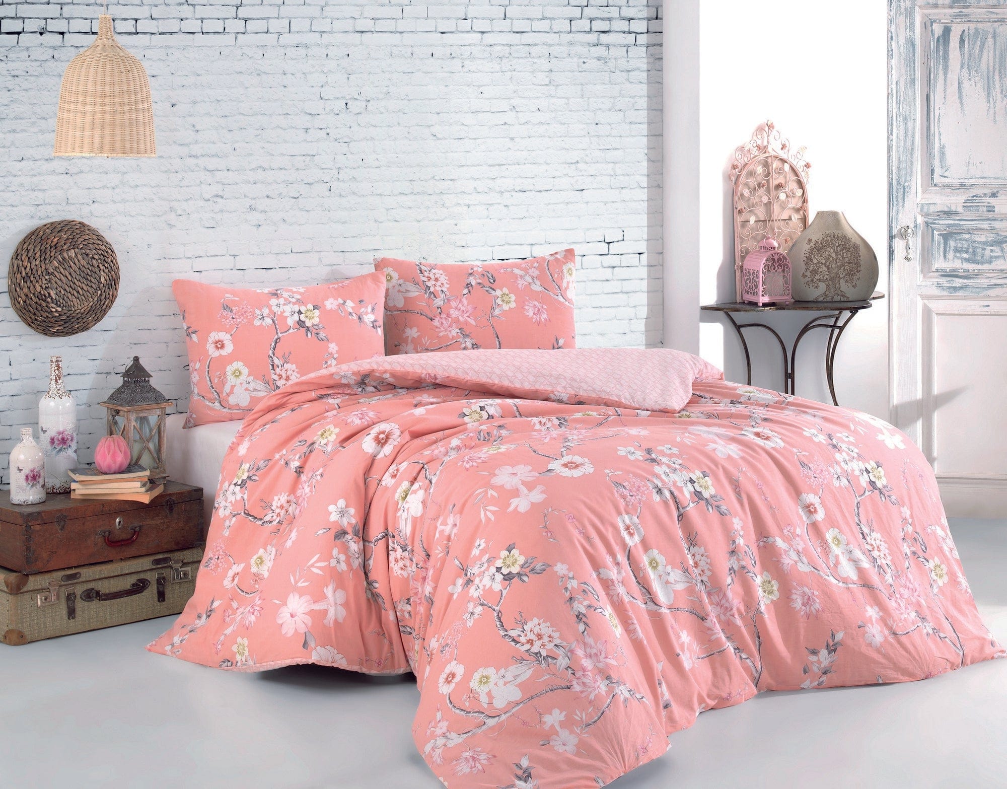 Asir Biancheria Da Letto di cotone Ardenya Multicolore, 200 x 220 cm