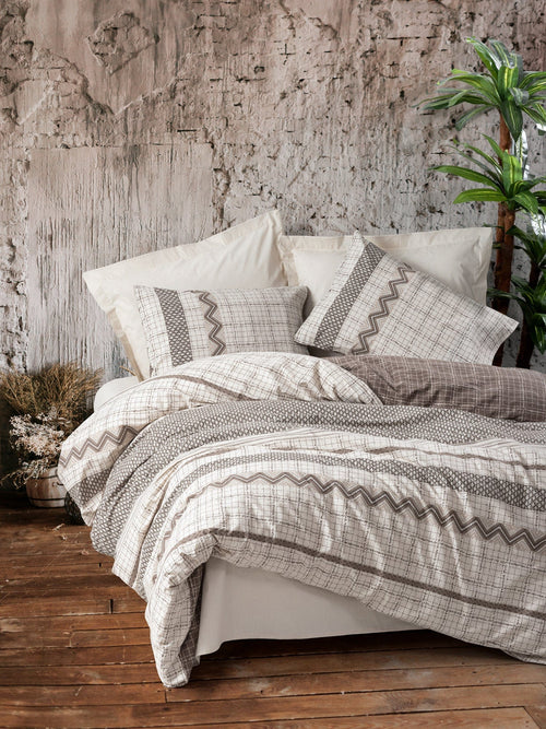 Asir Biancheria Da Letto di cotone Aren Multicolore, 200 x 220 cm