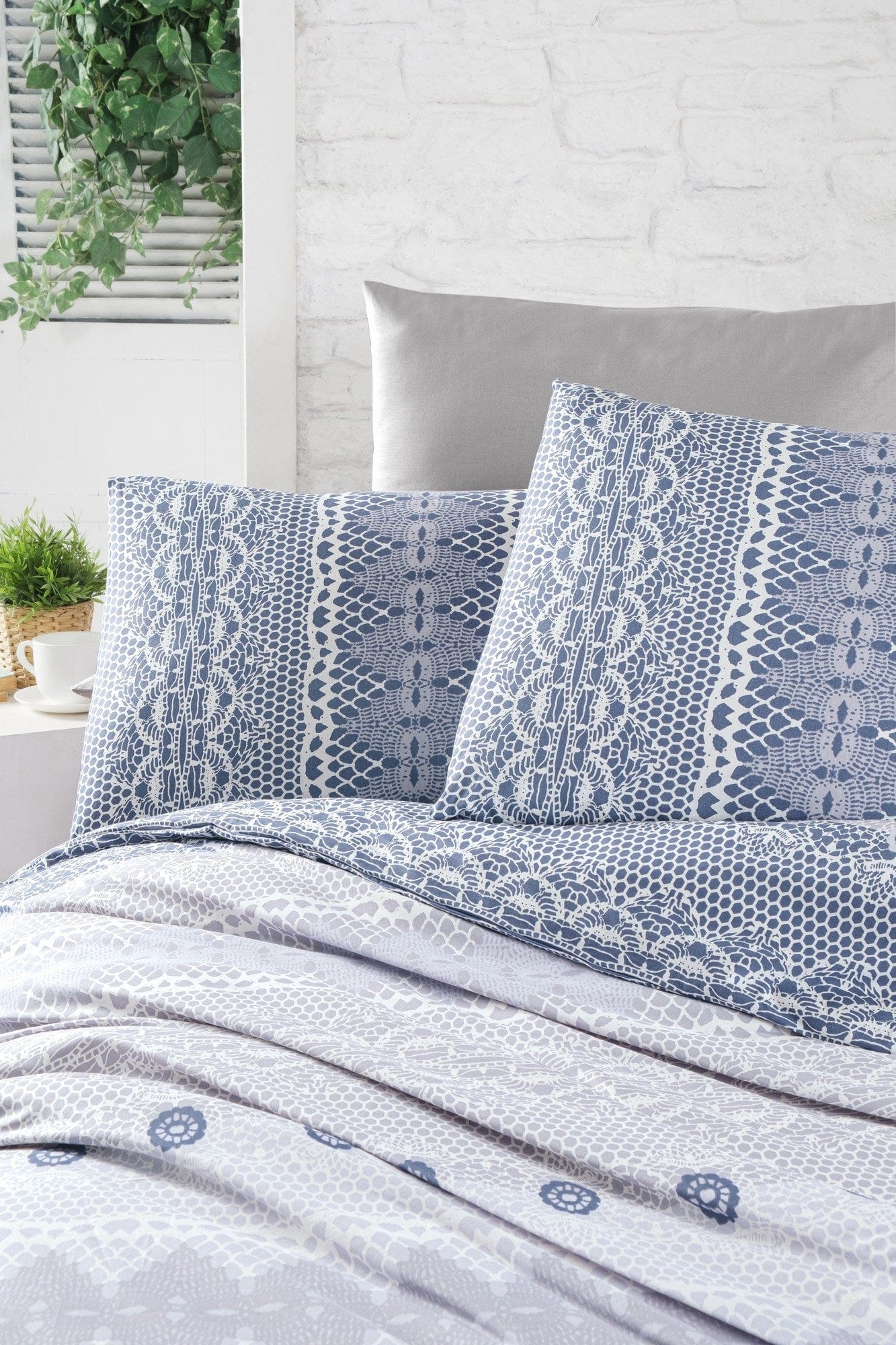 Asir Biancheria Da Letto di cotone Asia Multicolore, 160 x 220 cm