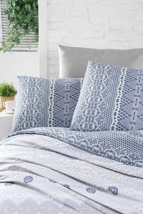 Asir Biancheria Da Letto di cotone Asia Multicolore, 160 x 220 cm