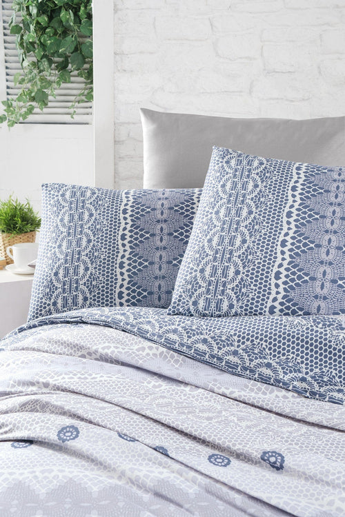 Asir Biancheria Da Letto di cotone Asia Multicolore, 200 x 220 cm