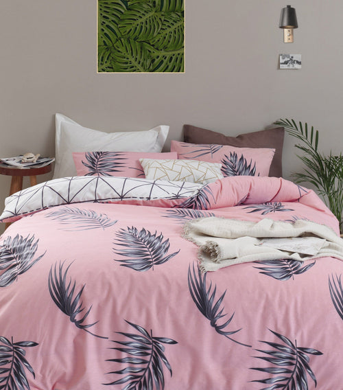 Asir Biancheria Da Letto di cotone Barbara Multicolore, 200 x 220 cm
