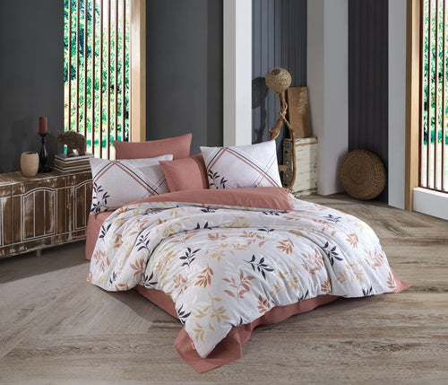 Asir Biancheria Da Letto di cotone Belen Multicolore, 200 x 220 cm