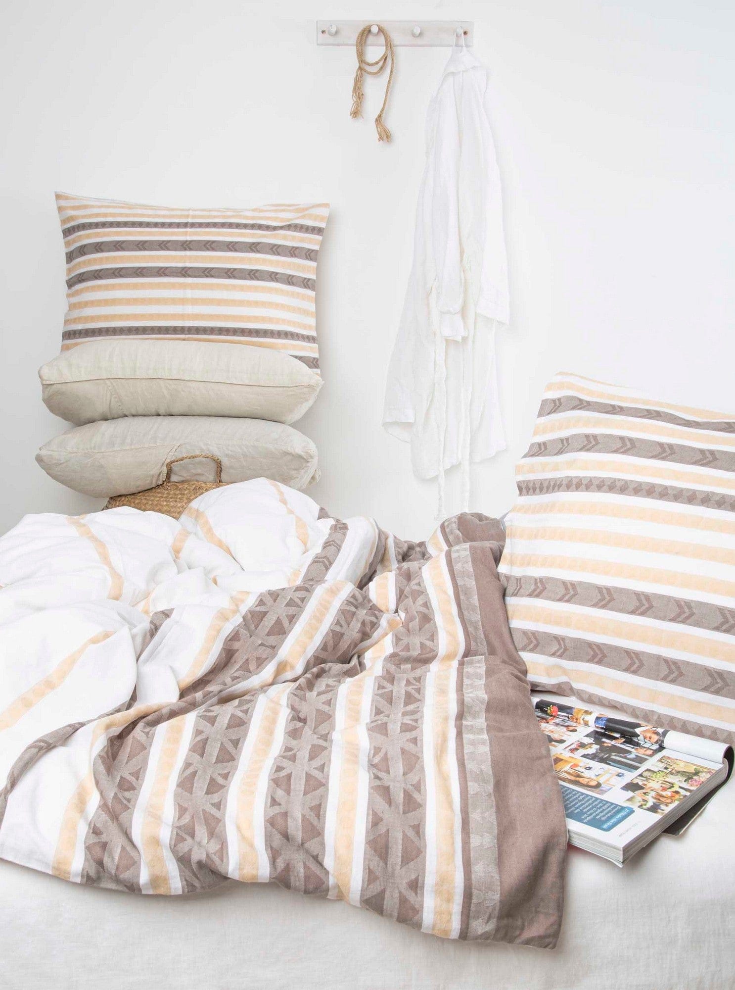 Biancheria Da Letto di cotone Blake Multicolore, 200 x 220 cm (1)