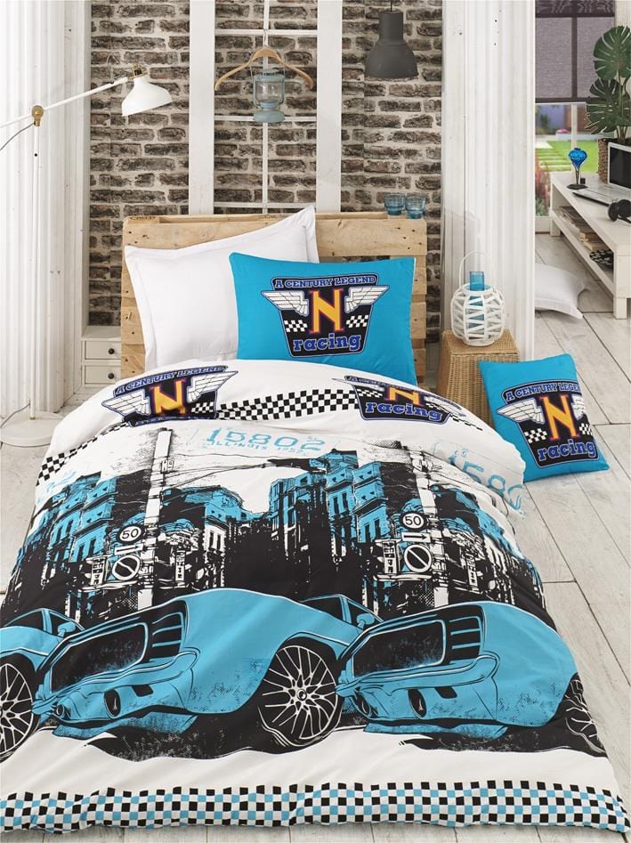 Asir Biancheria Da Letto di cotone Bolide Multicolore, 200 x 220 cm