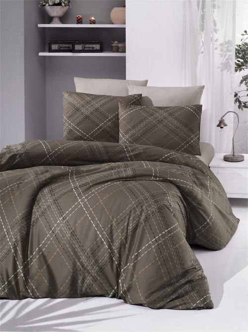 Asir Biancheria Da Letto di cotone Briana Multicolore, 200 x 220 cm