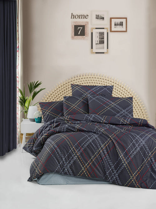 Asir Biancheria Da Letto di cotone Briana Multicolore, 200 x 220 cm