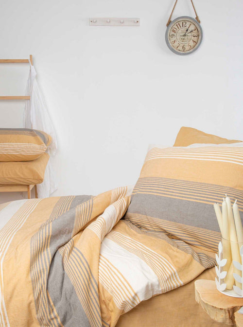 Asir Biancheria Da Letto di cotone Caden Multicolore, 220 x 220 cm