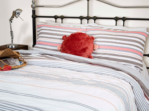 Asir Biancheria Da Letto di cotone Camel Multicolore, 220 x 220 cm