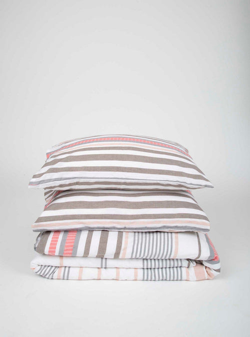 Biancheria Da Letto di cotone Camel Multicolore, 220 x 220 cm (1)