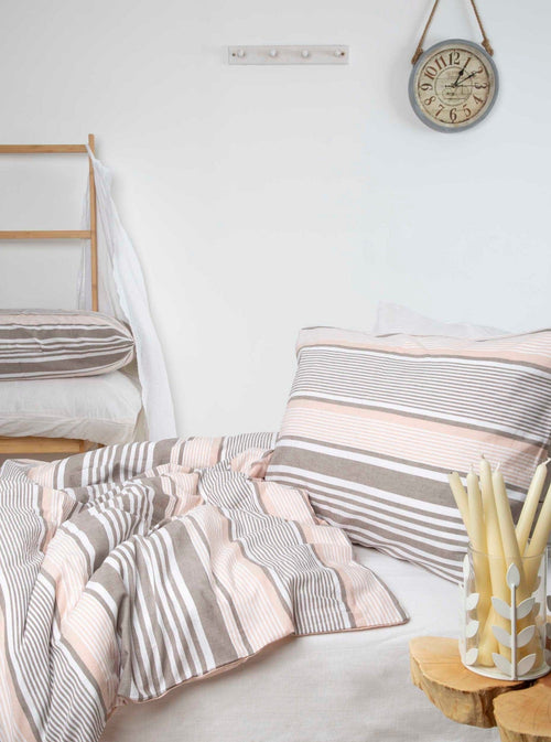 Asir Biancheria Da Letto di cotone Clive Multicolore, 220 x 220 cm