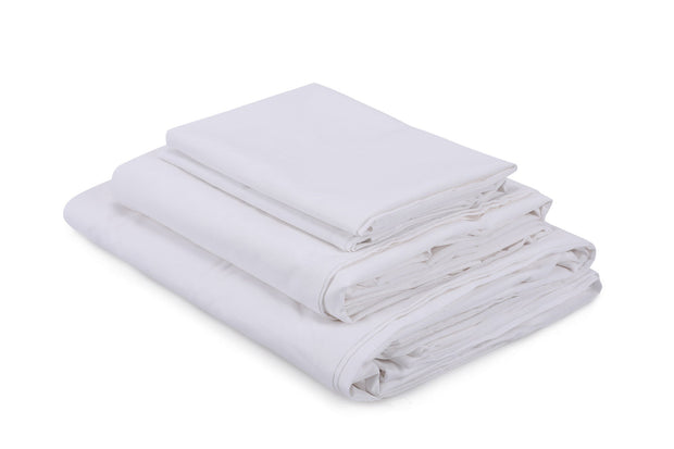 Asir Biancheria Da Letto di cotone Color Bianco, 200 x 220 cm