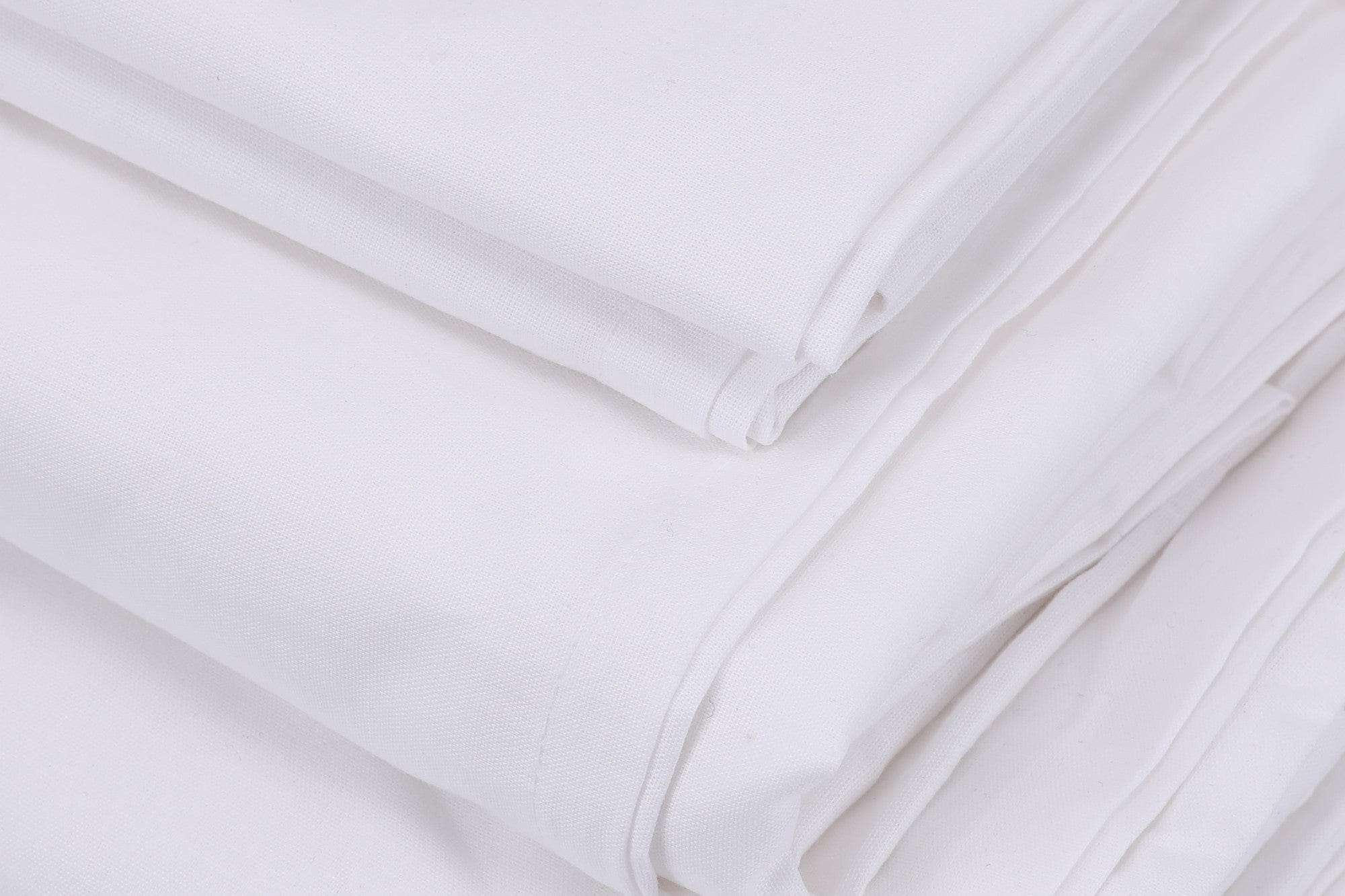 Asir Biancheria Da Letto di cotone Color Bianco, 200 x 220 cm