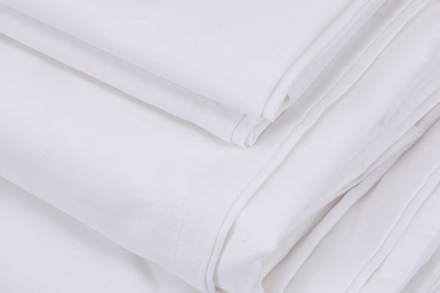 Asir Biancheria Da Letto di cotone Color Bianco, 200 x 220 cm