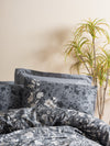 Asir Biancheria Da Letto di cotone Comely Antracite, 160 x 220 cm