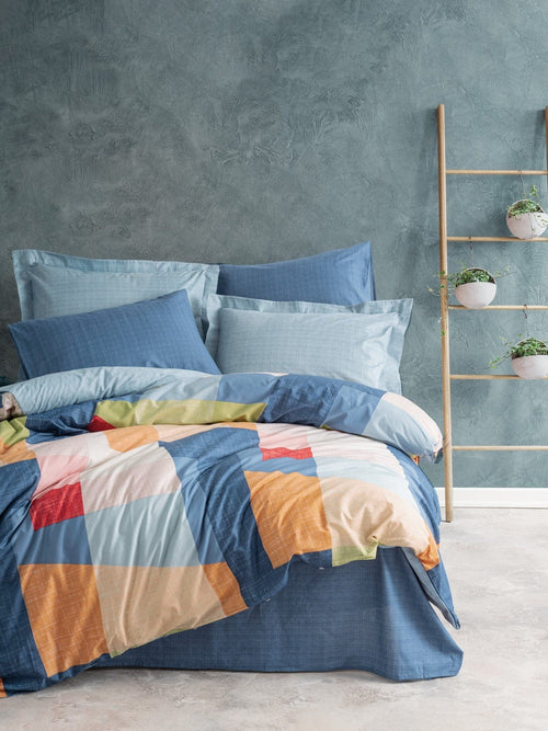 Asir Biancheria Da Letto di cotone Cosy Multicolore, 240 x 260 cm