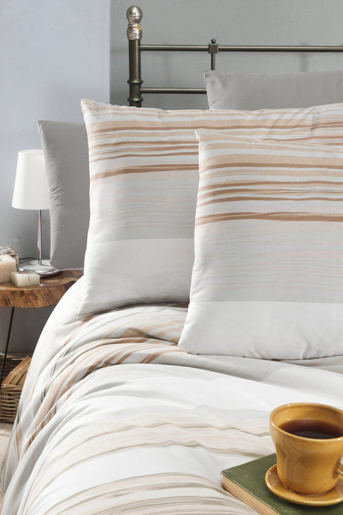 Biancheria Da Letto di cotone Cream Multicolore, 200 x 220 cm (1)