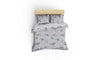 Biancheria Da Letto di cotone Crips Multicolore, 200 x 220 cm (1)