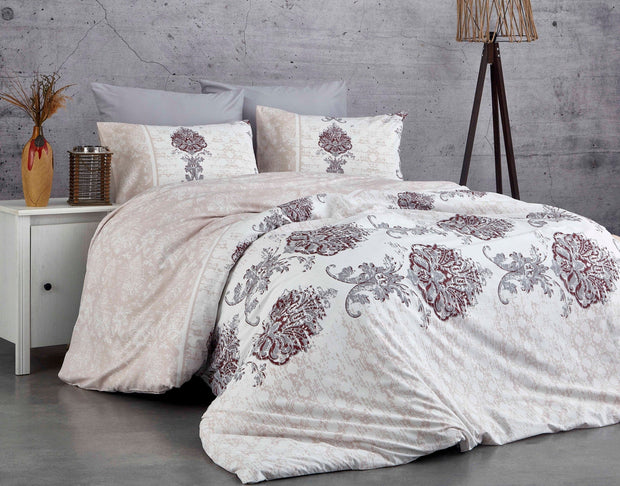 Asir Biancheria Da Letto di cotone Daisy Multicolore, 200 x 220 cm