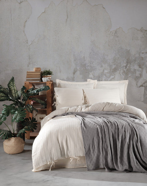 Asir Biancheria Da Letto di cotone Dante Multicolore, 200 x 220 cm