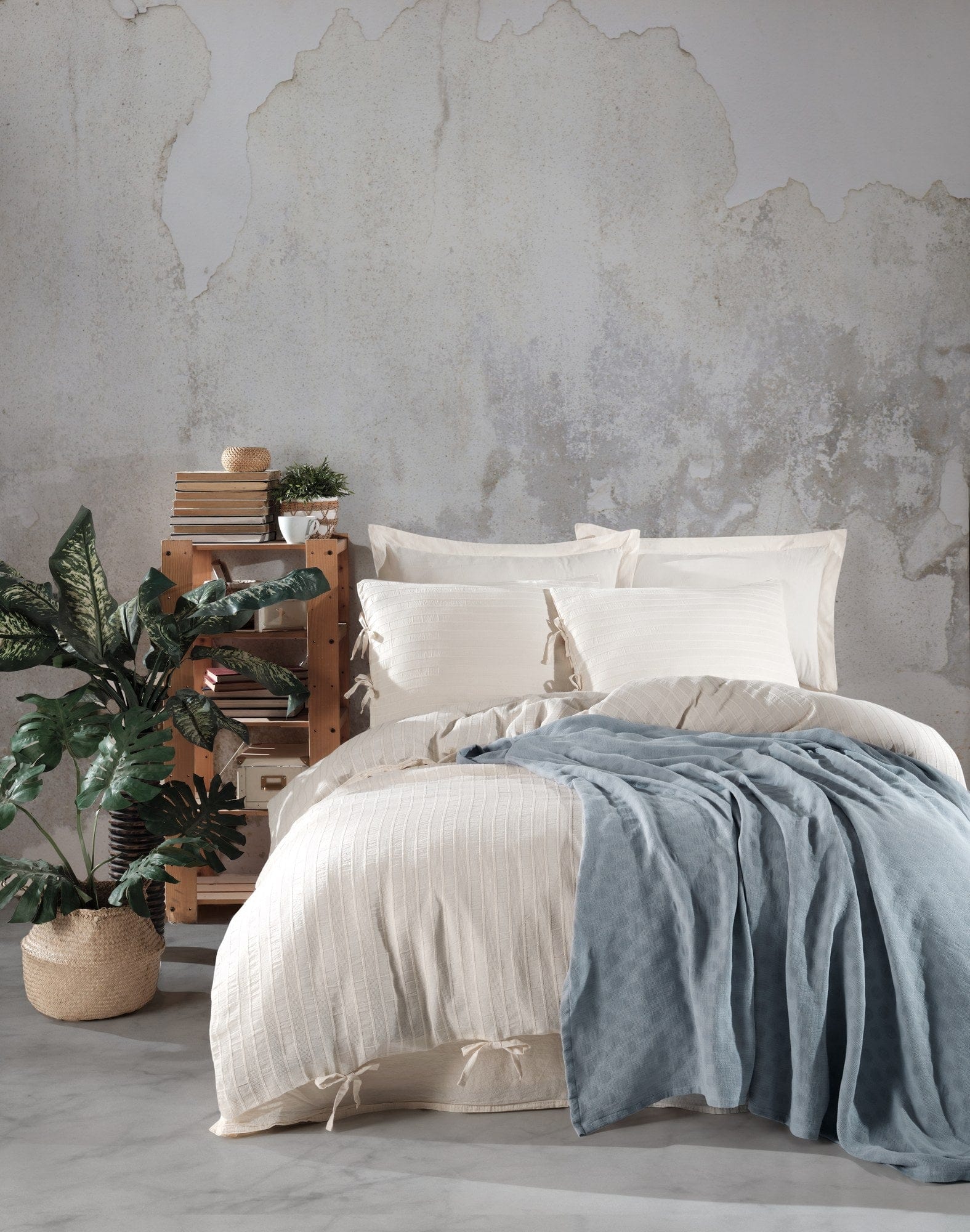 Asir Biancheria Da Letto di cotone Dante Multicolore, 200 x 220 cm