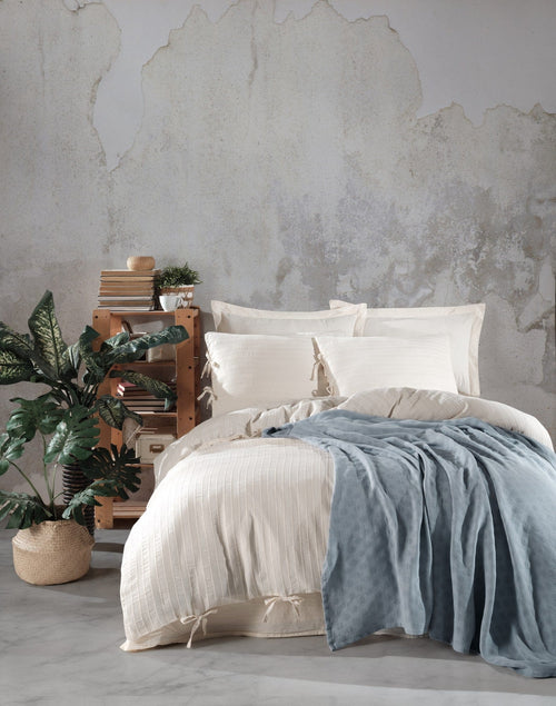 Asir Biancheria Da Letto di cotone Dante Multicolore, 200 x 220 cm