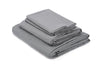 Asir Biancheria Da Letto di cotone Dark Grigio, 200 x 220 cm