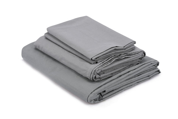 Asir Biancheria Da Letto di cotone Dark Grigio, 200 x 220 cm