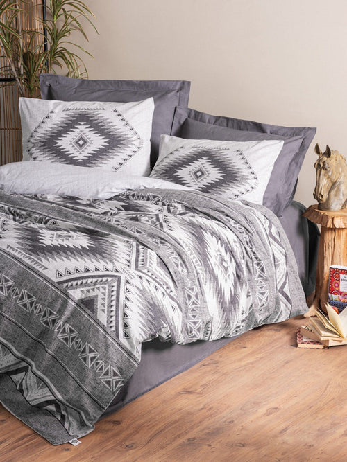Asir Biancheria Da Letto di cotone Delos Multicolore, 240 x 260 cm