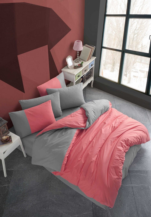 Asir Biancheria Da Letto di cotone Diamond Antracite, 200 x 220 cm