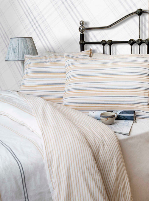 Asir Biancheria Da Letto di cotone Edwina Multicolore, 200 x 220 cm