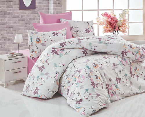 Biancheria Da Letto di cotone Ela Multicolore, 200 x 220 cm