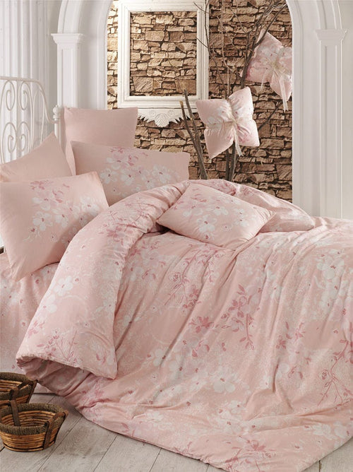 Asir Biancheria Da Letto di cotone Elena Multicolore, 160 x 220 cm