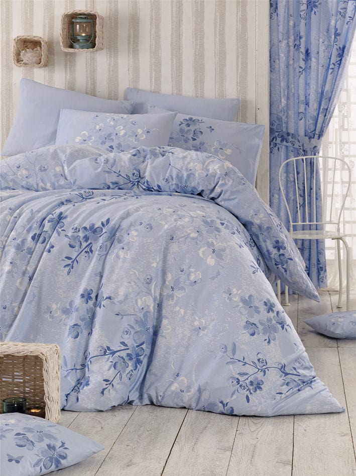 Asir Biancheria Da Letto di cotone Elena Multicolore, 200 x 220 cm