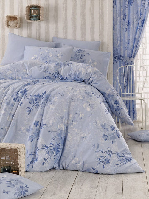 Asir Biancheria Da Letto di cotone Elena Multicolore, 200 x 220 cm