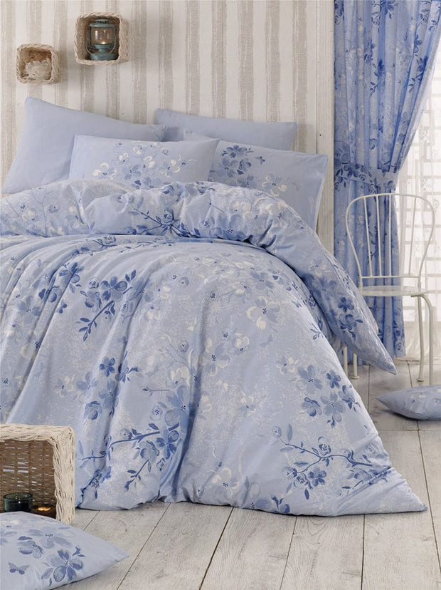 Asir Biancheria Da Letto di cotone Elena Multicolore, 200 x 220 cm