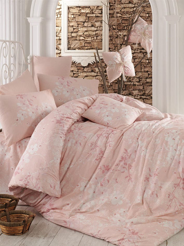 Asir Biancheria Da Letto di cotone Elena Multicolore, 200 x 220 cm