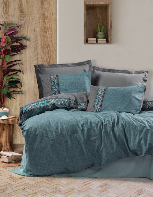 Biancheria Da Letto di cotone Erna Multicolore, 160 x 220 cm