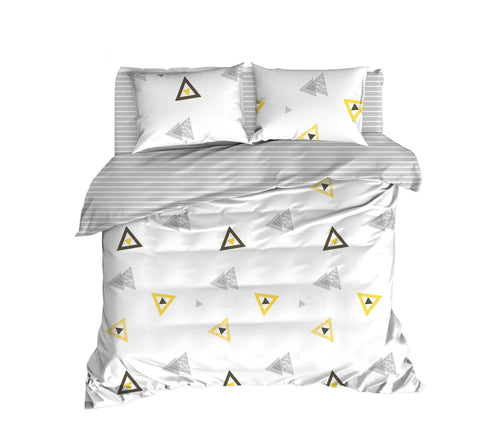 Asir Biancheria Da Letto di cotone Erois Multicolore, 200 x 220 cm
