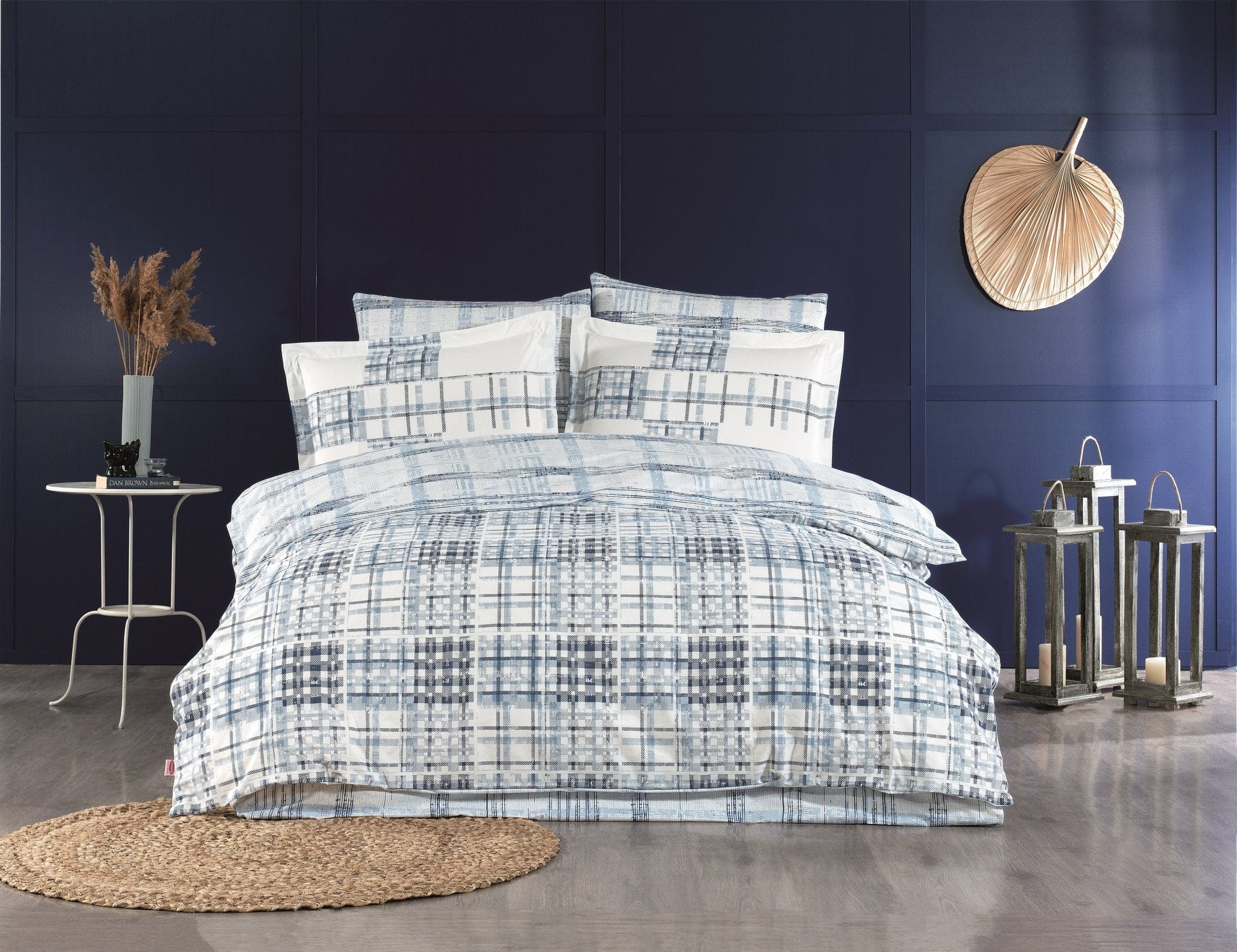 Asir Biancheria Da Letto di cotone Escale Multicolore, 200 x 220 cm