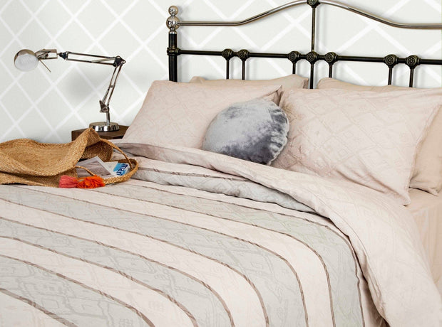 Asir Biancheria Da Letto di cotone Esmond Multicolore, 220 x 220 cm