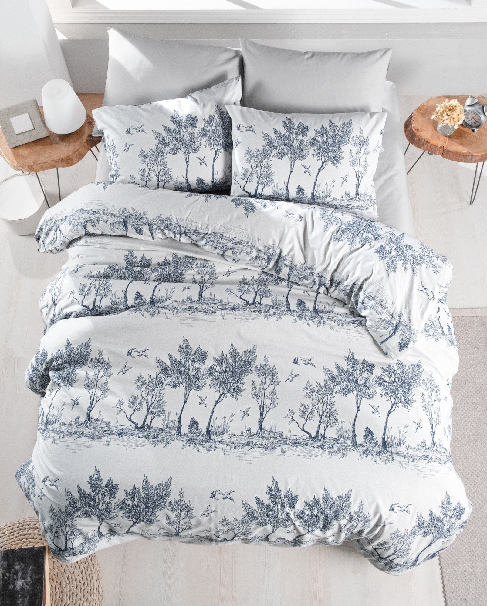 Asir Biancheria Da Letto di cotone Fantasy Multicolore, 200 x 220 cm