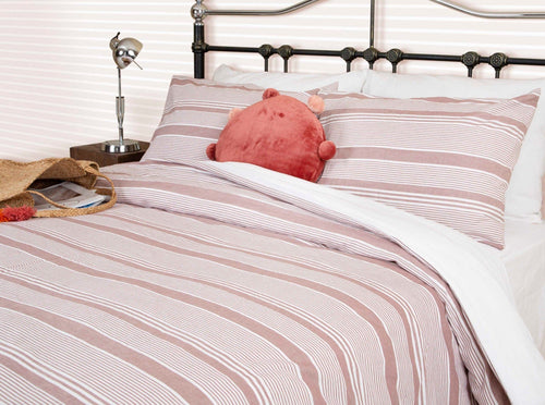 Asir Biancheria Da Letto di cotone Flint Multicolore, 220 x 220 cm
