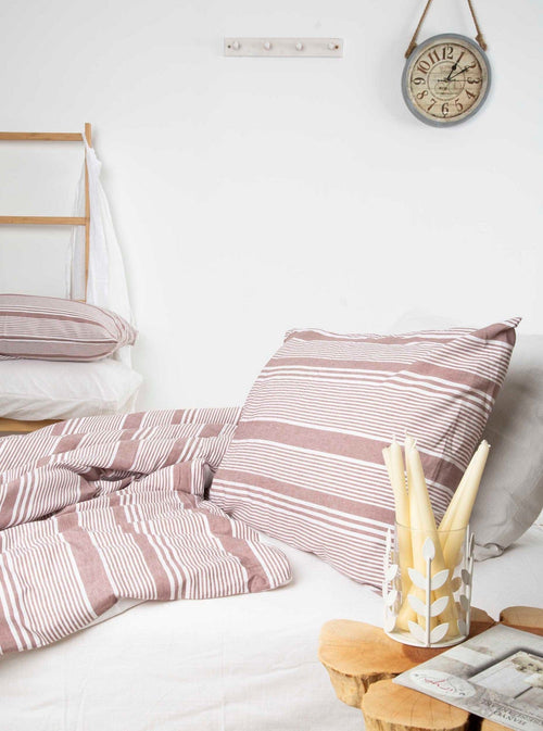 Asir Biancheria Da Letto di cotone Flint Multicolore, 220 x 220 cm