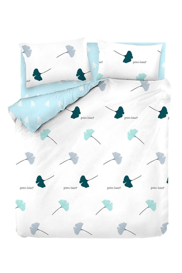 Asir Biancheria Da Letto di cotone Flor Multicolore, 200 x 220 cm