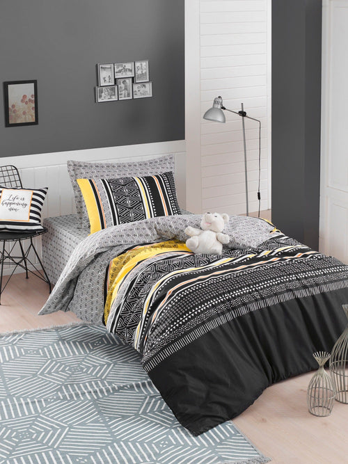 Asir Biancheria Da Letto di cotone Formas Multicolore, 160 x 220 cm