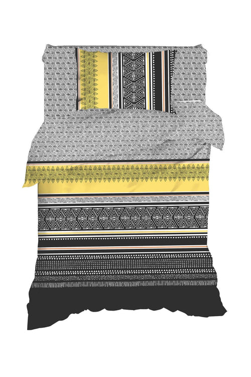 Asir Biancheria Da Letto di cotone Formas Multicolore, 160 x 220 cm
