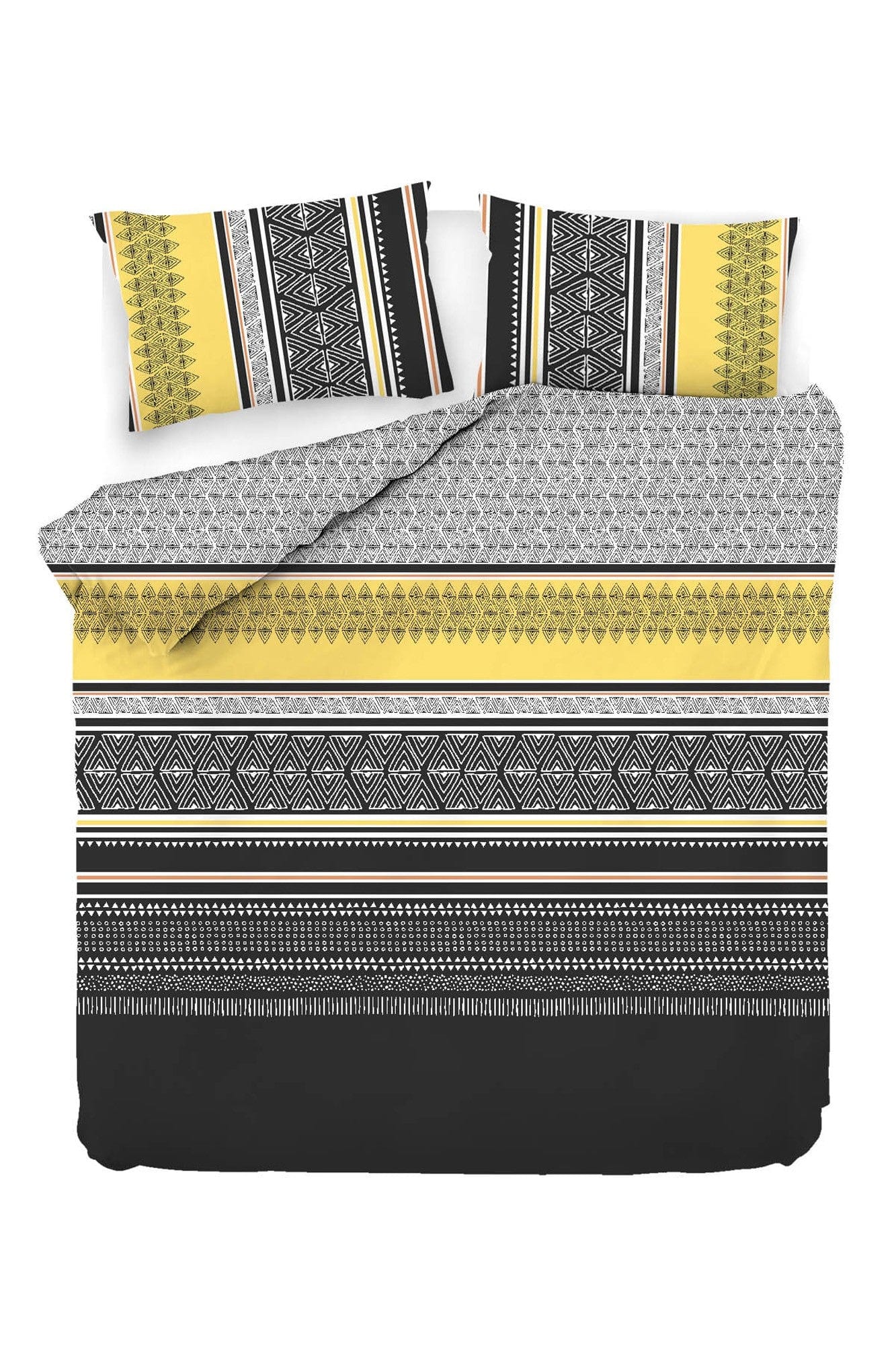 Asir Biancheria Da Letto di cotone Formas Multicolore, 200 x 220 cm